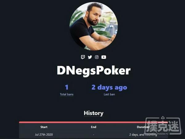 禁令1个月后，Daniel Negreanu返回TwitchTV