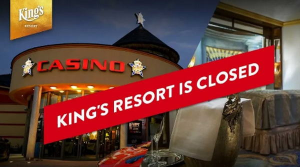 在WSOP主赛事举行三天后，国王娱乐场又被迫关闭。