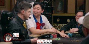 【EV扑克】狂输30万欧：毒王怕曹睿跟注不敢诈唬，没想到曹睿也是装的……