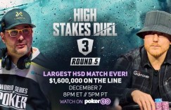 【EV扑克】Phil Hellmuth VS Jason Koon单挑赛开打！