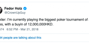 【扑克反水】传奇来年宣传片暗示将推出史上最高买入扑克赛！