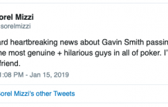 【扑克反水】扑克冠军Gavin Smith突然离世，年仅50岁